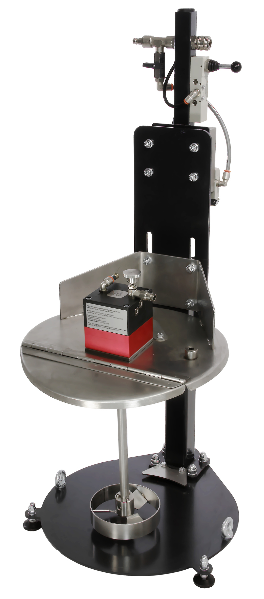 Mešalec barve z dvigalom